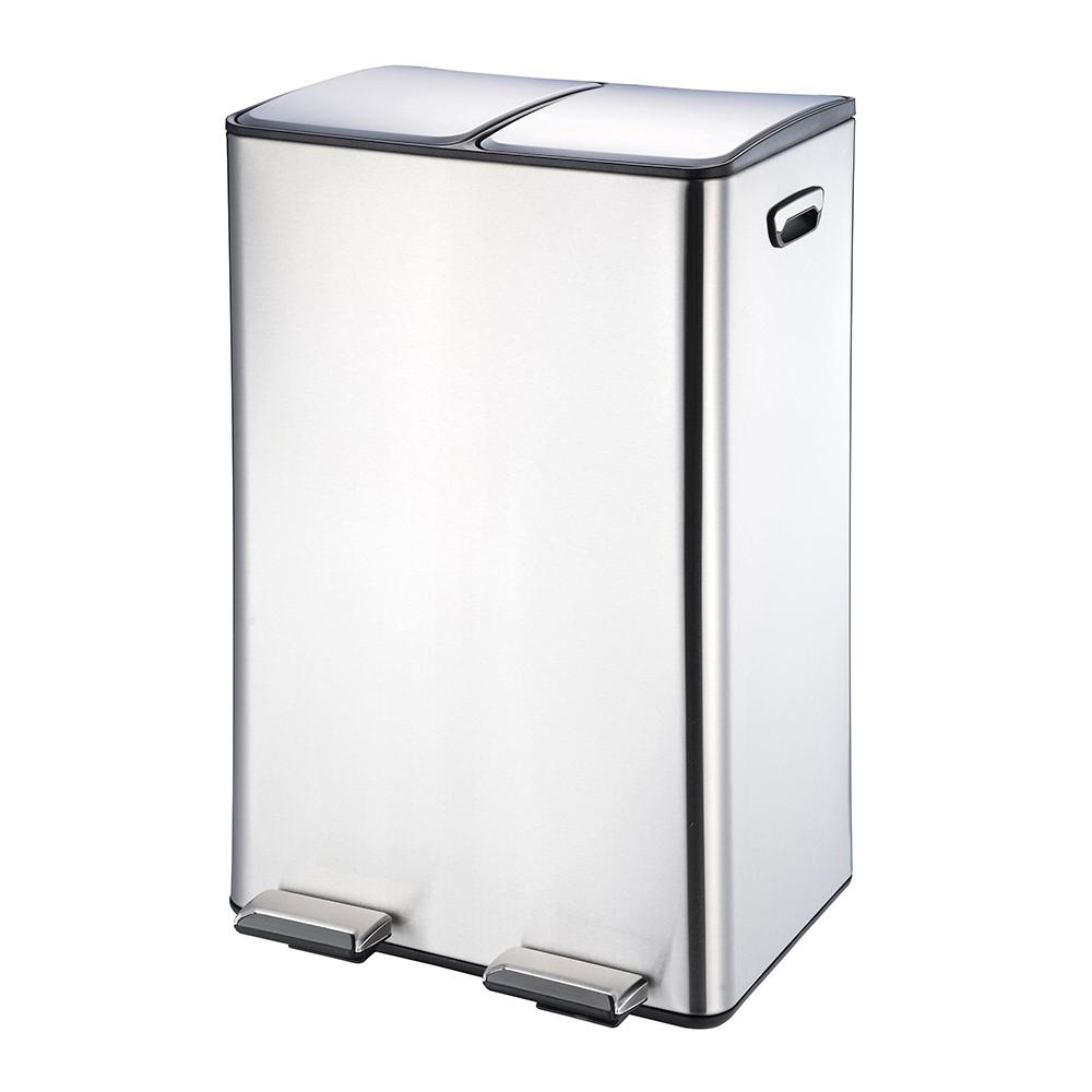 I Series Stainless Steel Garbage Recycling Bin with 60L